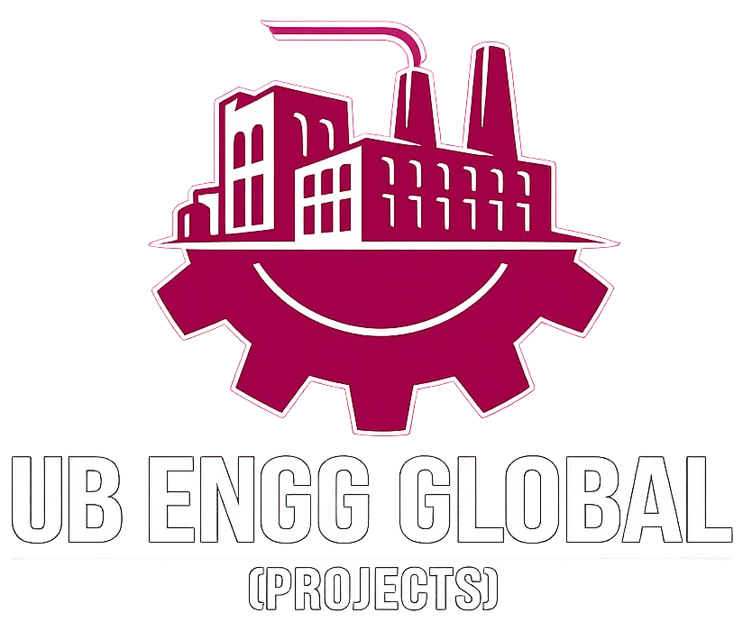 UB Engg Global Projects Logo – Industrial Fabrication & Refractory Manufacturer Ludhiana India